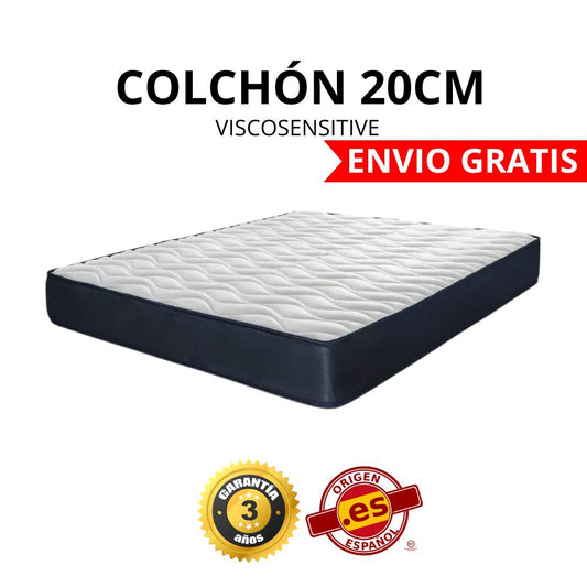COLCHÓN VISCOLASTICO 20CM