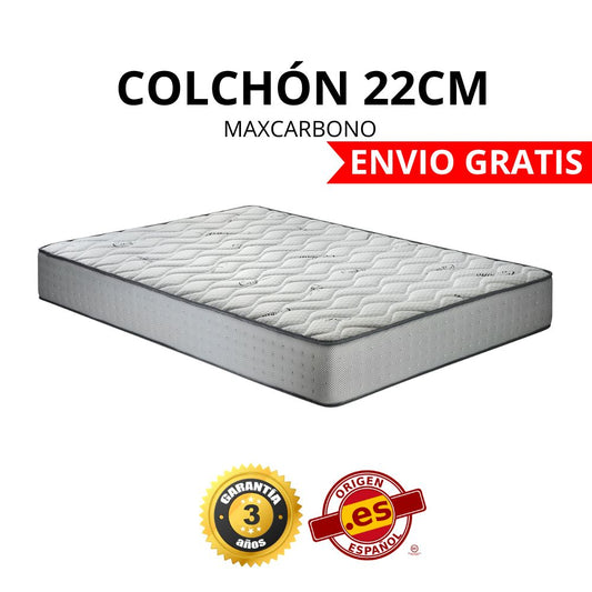 COLCHÓN MAXCARBONO 22CM