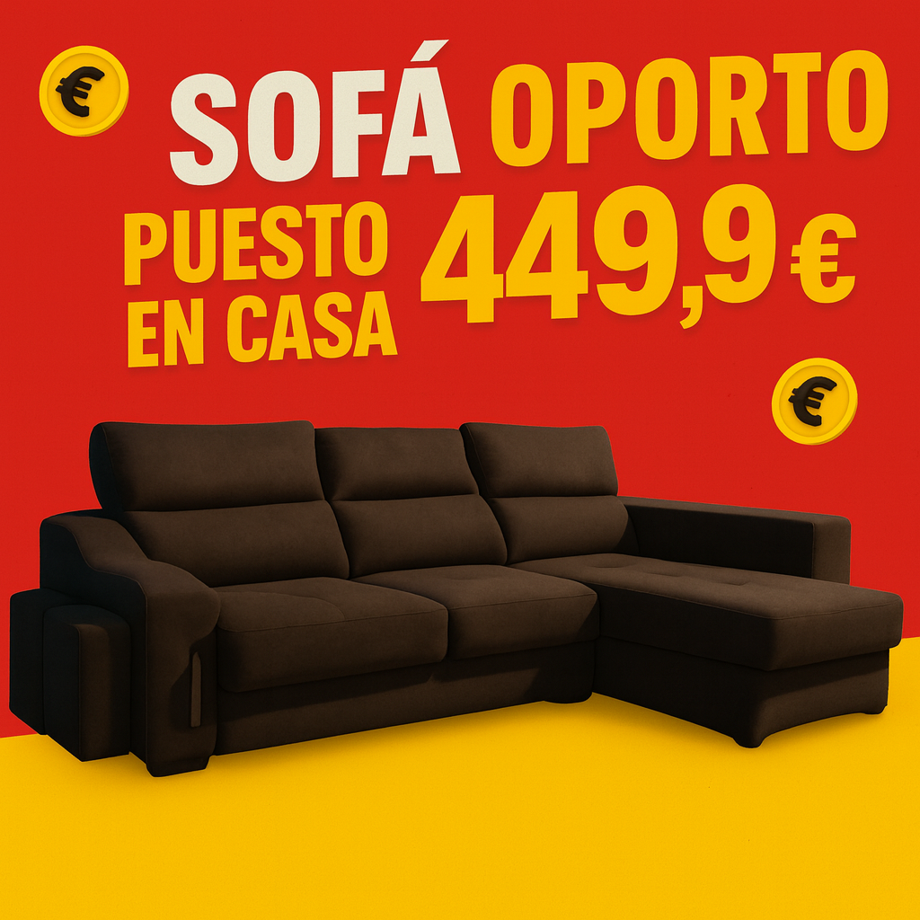 Sofá Chaiselongue Oporto