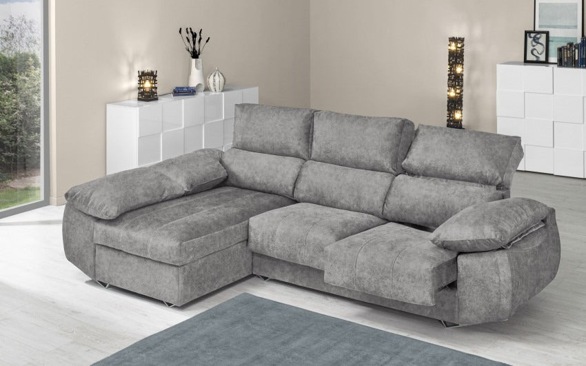 SOFÁ CHAISELONGUE BLACKY