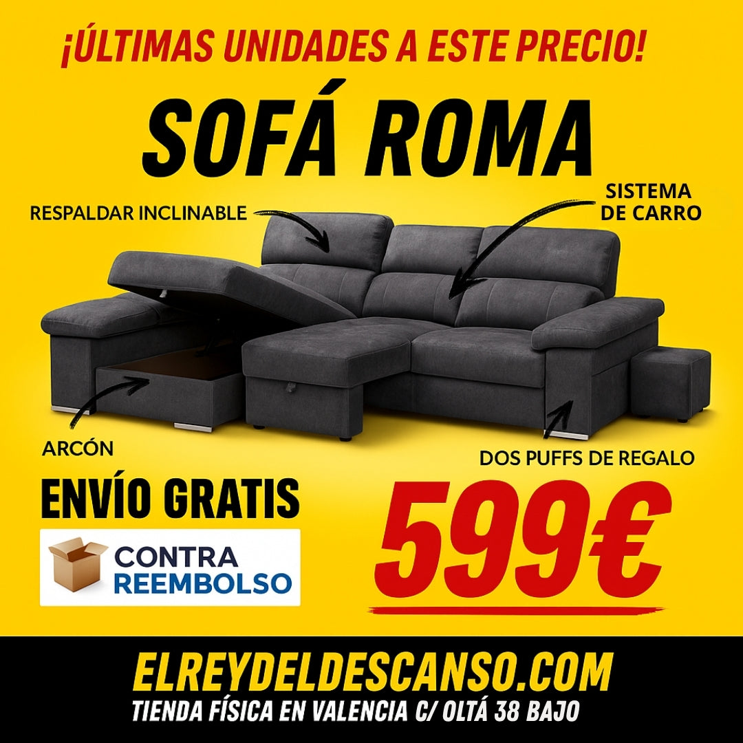 Sofá Cama Modelo Roma