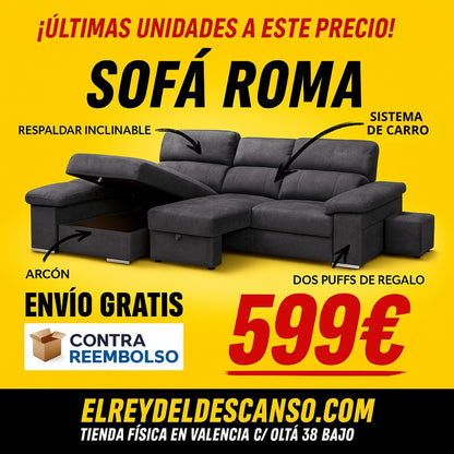 Sofá Cama Modelo Roma