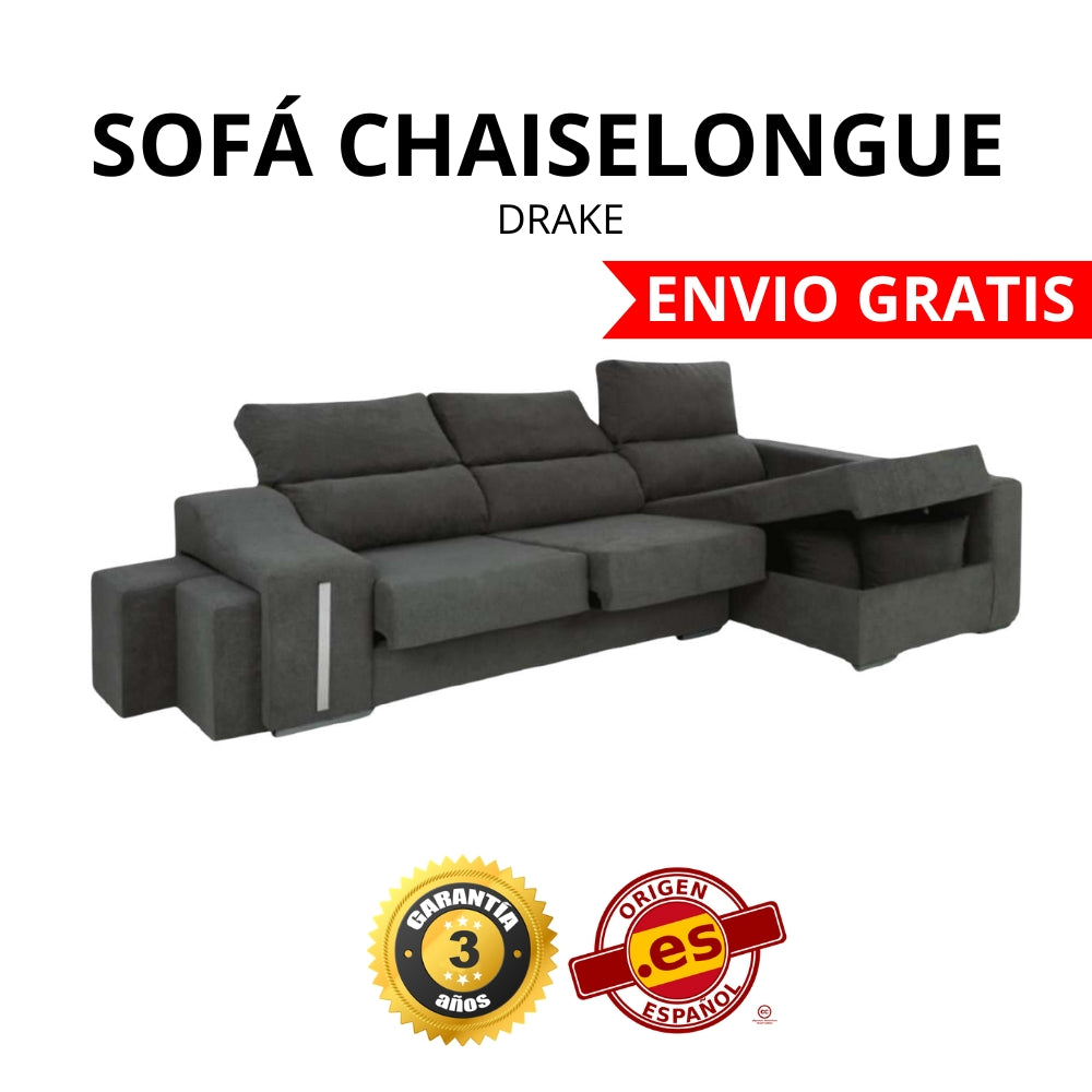 SOFÁ CHAISELOUNGUE DRAKE