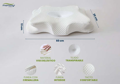 Almohada cervical ortopédica