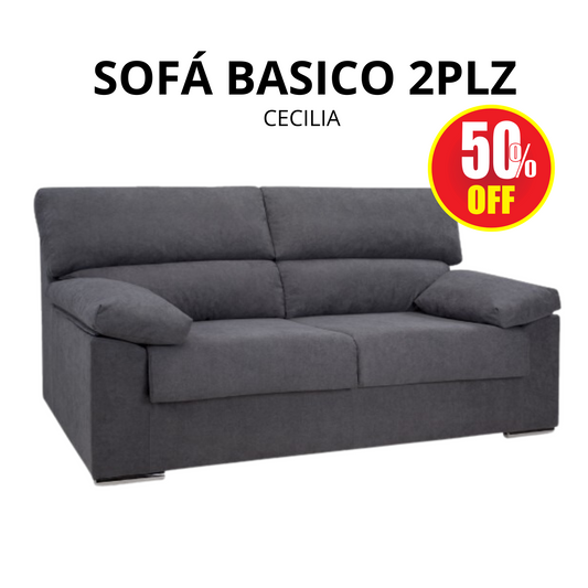 Sofá 2 Plazas Cecilia