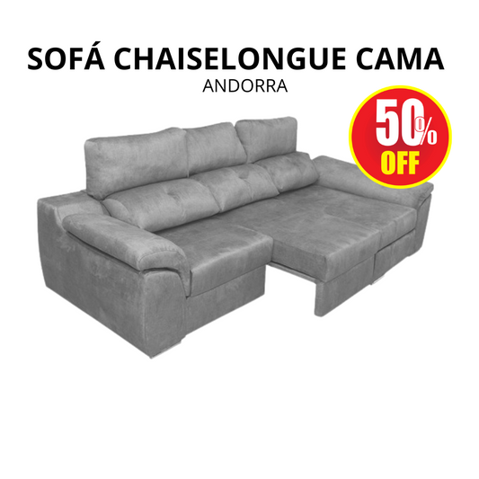Sofá Chaiselongue cama Andorra