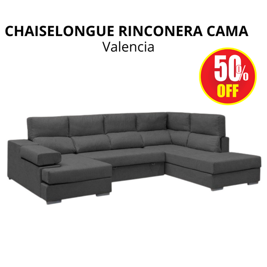Sofá Chaiselongue Rinconera Cama Valencia