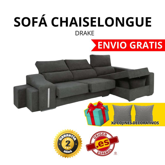 SOFÁ CHAISELOUGUE DRAKE