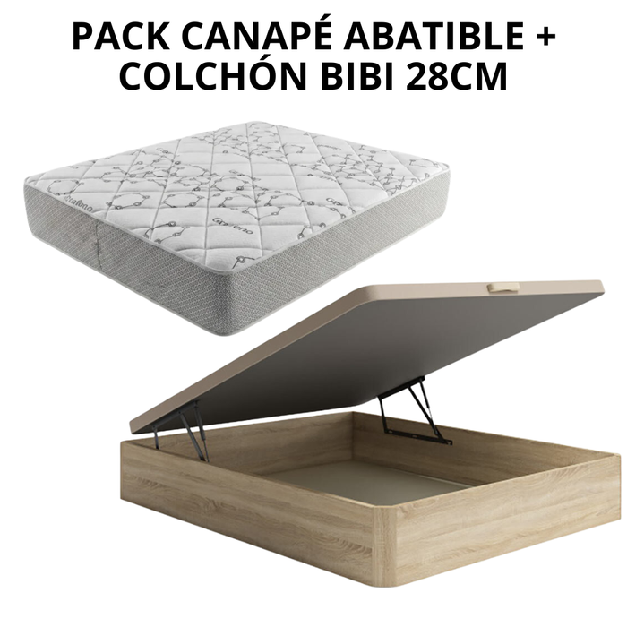 PACK CANAPÉ Y COLCHÓN BIBI