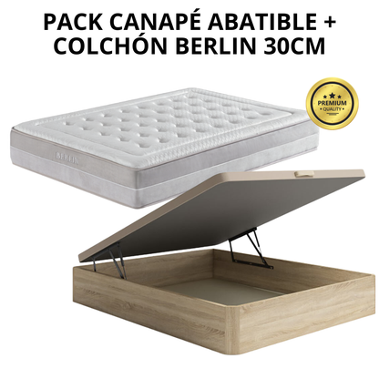 PACK CANAPÉ Y COLCHÓN BERLIN