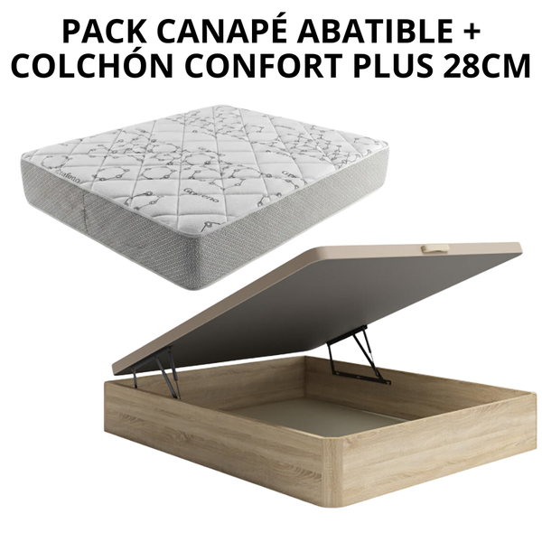 PACK CANAPÉ Y COLCHÓN CONFORT PLUS