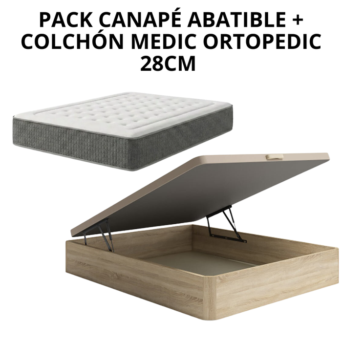 PACK CANAPÉ Y COLCHÓN MEDIC ORTOPEDIC