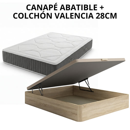 PACK CANAPÉ Y COLCHÓN VALENCIA
