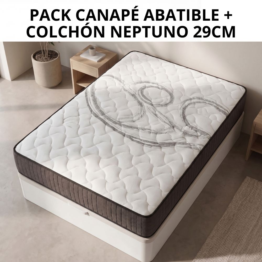 PACK CANAPÉ Y COLCHÓN NEPTUNO