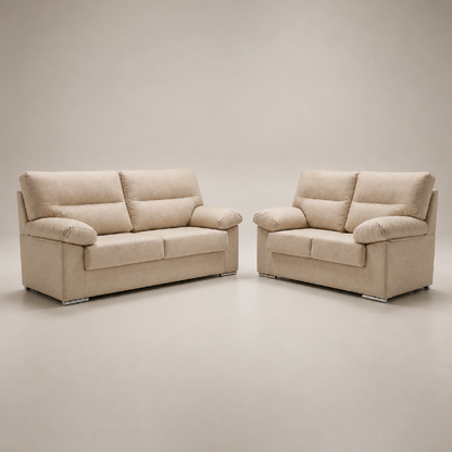 Conjunto Sofá LINA beige