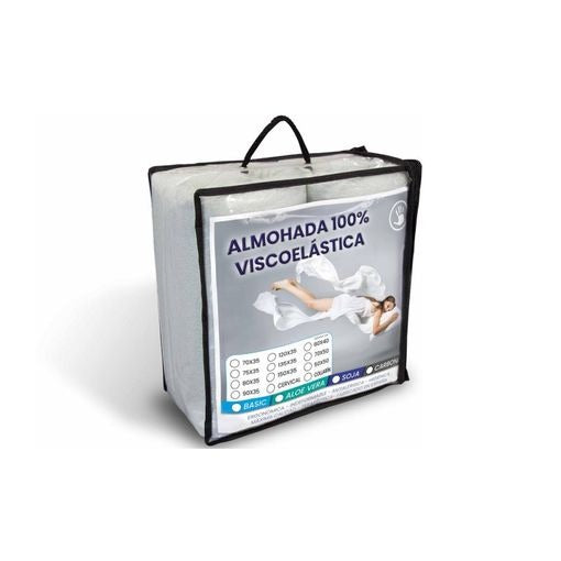Almohada Viscolastica Carbón Activo - ElReyDelDescanso